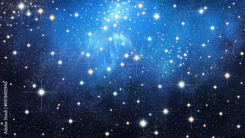 abstract background with stars