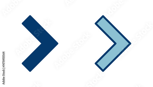 Arrow icon vector isolated on white background. Arrow symbol. Arrow vector icon