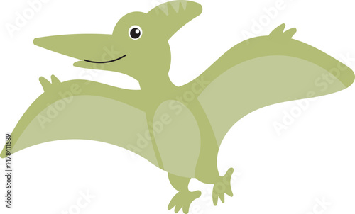 Pteranodon illustration.