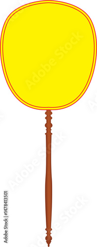 buddhist-fan-set,
monk-ceremonial-fans,
four-buddhist-monastic-fans,
thai-buddhist-handheld-fans
