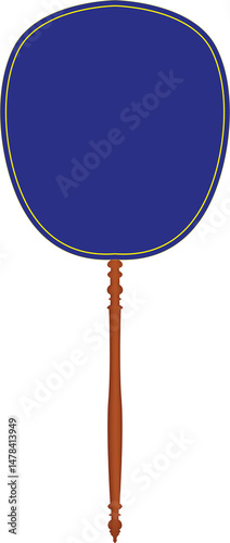 buddhist-fan-set,
monk-ceremonial-fans,
four-buddhist-monastic-fans,
thai-buddhist-handheld-fans
