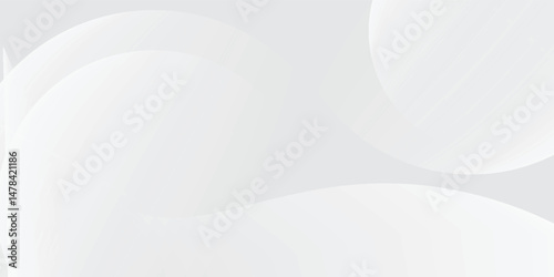 Abstract Geometric modern white and gray color . Modern and Creative Trend design in vector illustration