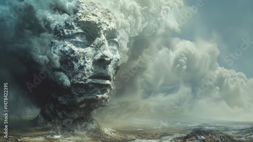 surreal NFT artwork melting into digital nothingness on melting edges .