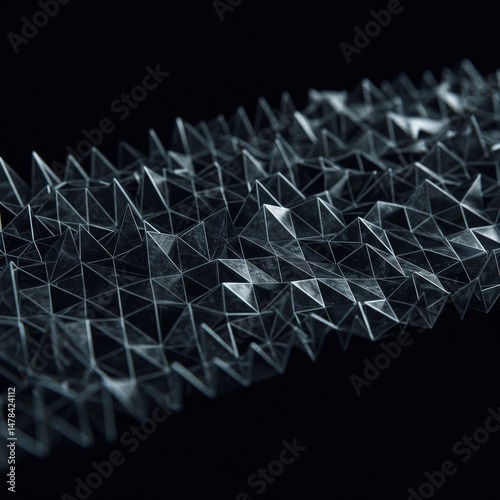 Abstract Geometric Triangles Network Design