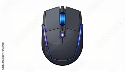 Modern Wireless Computer Mouse – Ergonomic Design with Scroll Wheel

