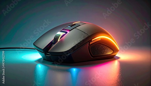 Modern Wireless Computer Mouse – Ergonomic Design with Scroll Wheel

