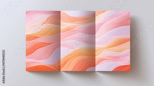 Coral Dreamscape Trifold