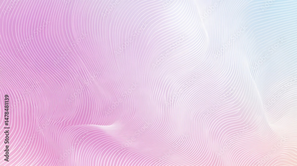 Fototapeta premium Premium background design with white line pattern (texture) in luxury pastel colour. Abstract horizontal vector template for business banner, formal backdrop, prestigious voucher, luxe invite 