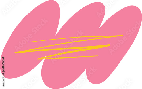 Abstract vector shape design concept, artistic and modern.