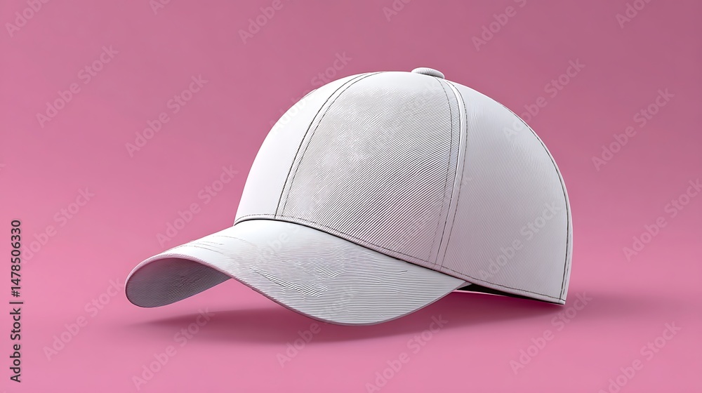 Fototapeta premium Blank Canvas: A Cap's Story