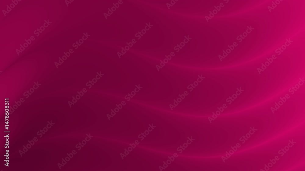 Smooth magenta waves create elegant flowing movement, ideal for abstract luxury backgrounds or branding Smooth magenta waves create elegant flowing movement, ideal for abstract luxury backgrounds or branding