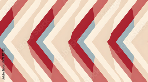 Wallpaper Mural Professional Seamless Diagonal Pattern in Red, Magenta, and Brown for Design Projects Torontodigital.ca