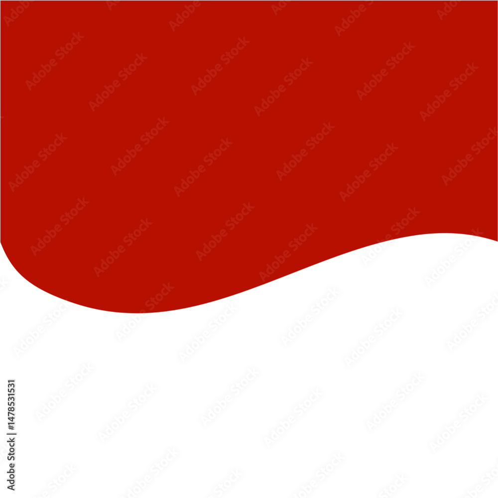 Naklejka premium Indonesian flag flying background