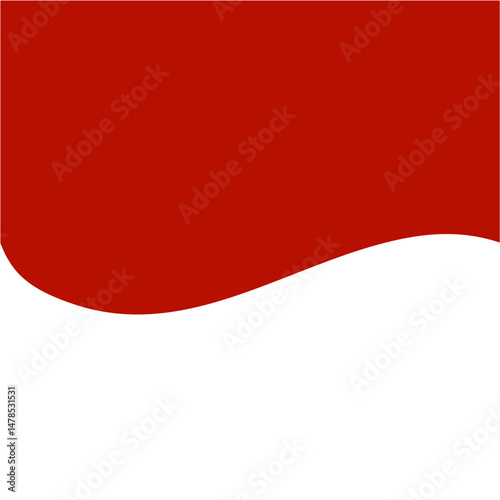 Indonesian flag flying background