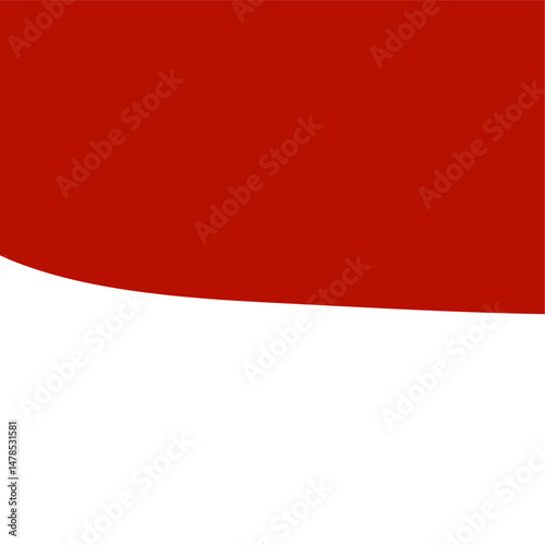 Indonesian flag flying background