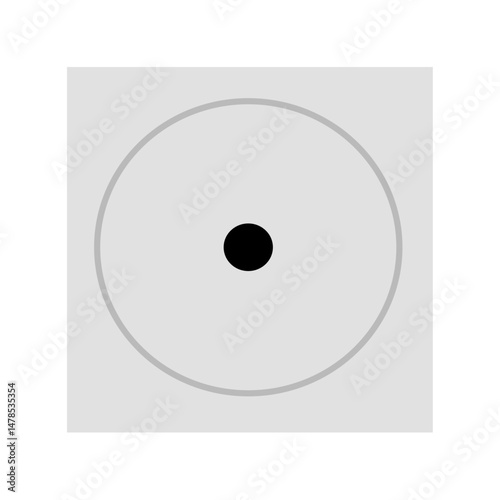 square chrome floor sewage drains vector illustration