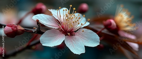 Delicate Blossom in Springtime