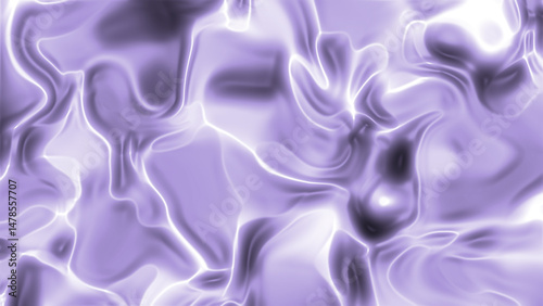 Fluid lavender swirls create elegant abstract textile texture. Ideal for backgrounds, packaging design, and feminine products with a luxurious aesthetic.