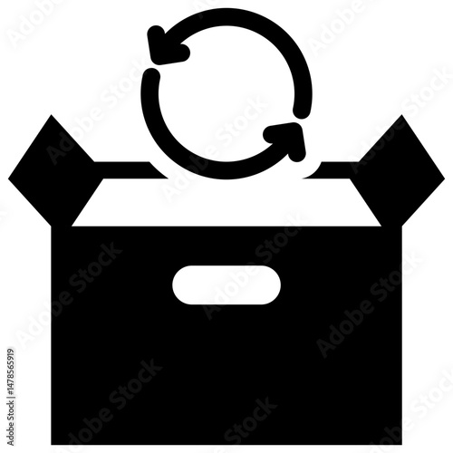 Sustainable Packaging Icon