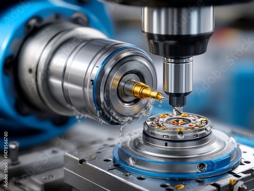 Precision machining of micro components