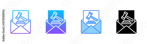 Notice Multi Style Icon Set