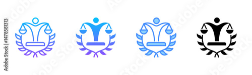 Representative Multi Style Icon Set