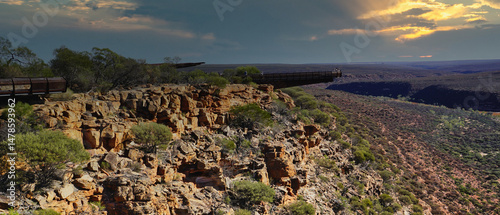 Kalbarri Skywalk in Western Australia
