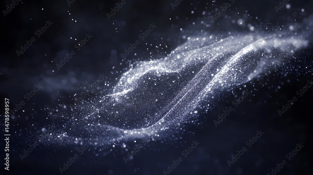 Fototapeta premium High definition particle effect lighting pattern