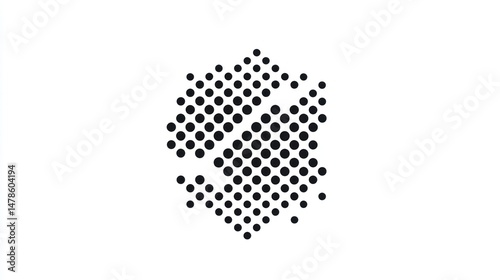 Dot-based minimalist logo forming a pattern