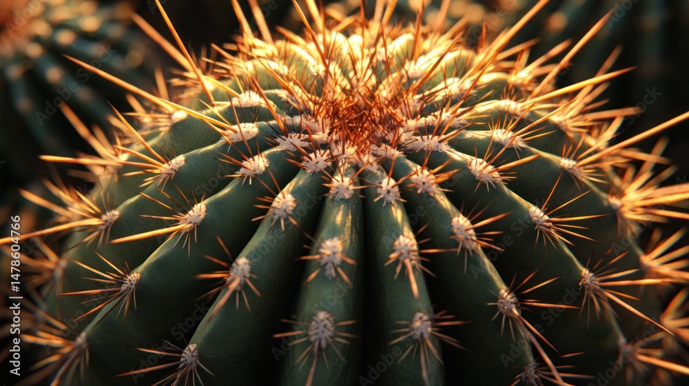 Obraz premium Closeup cactus detail