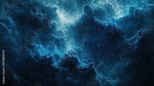 Celestial Nebula: A Deep Space Tapestry of Cosmic Clouds