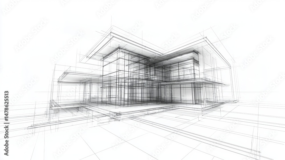 Exploring the Intersection of 3D Perspective and Blueprint Technology Exploring the Intersection of 3D Perspective and Blueprint Technology