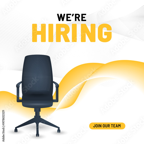 We are hiring job advertisement