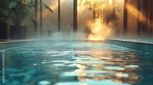 Serene Indoor Pool: A Tranquil Escape