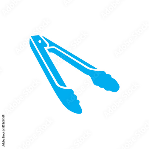 tongs colored icon