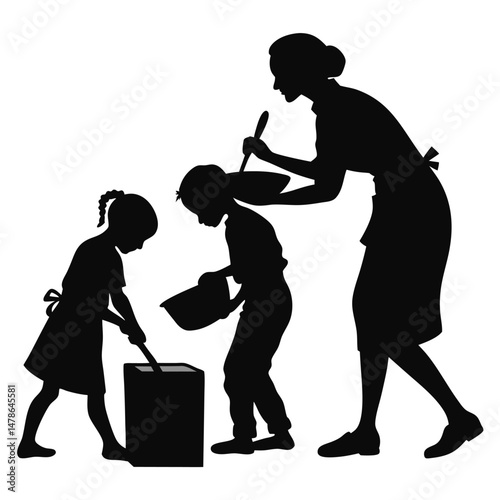 illustrate-a-black-silhouette-vector-of-a-mother-a (2).eps
