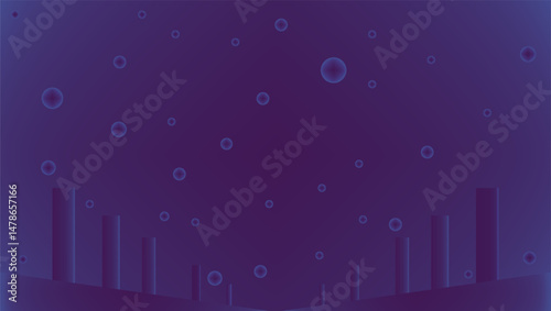 purple particle simple background vector illustration design