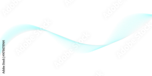 Premium abstract background design with wave line pattern texture in luxury pastel color.
