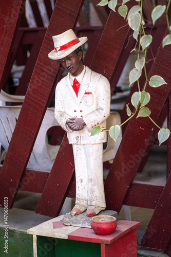 image of zé pelintra in brazilian umbanda são cipriano photo