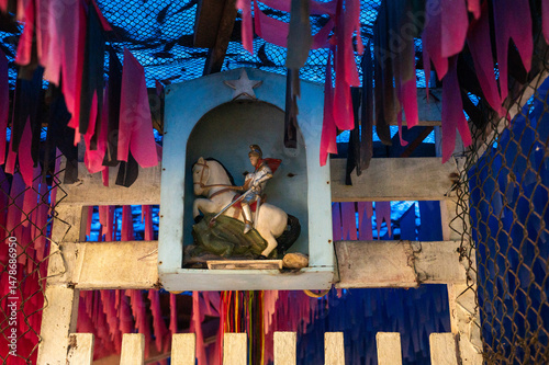image of saint george ogum in brazilian umbanda
