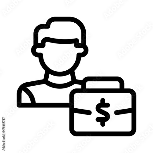 investor line icon