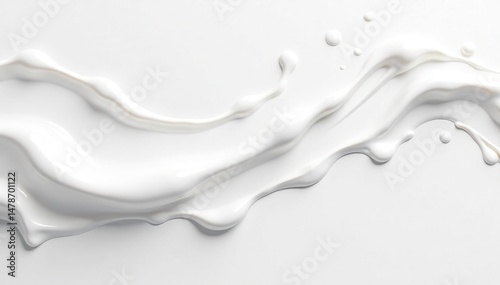 Abstract white paint texture, flowing, dripping, liquid background , backdrop, white, overlay