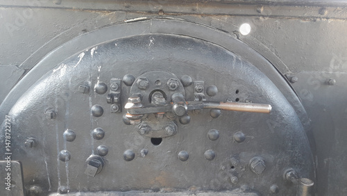 Locomotive command of San Rafael, Argentina