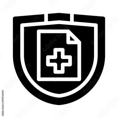 policy glyph icon