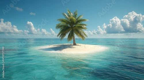 Tropical Island Paradise Beach Ocean Summer Sun