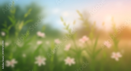 Golden Hour Meadow Whispers Of Spring Soft Focus Bloom Sun Drenched Serenity Summer Daydream A Field Of Dreams Blushing Meadow Light Pastel Paradise Tranquil Green Escape Early Morning Dew