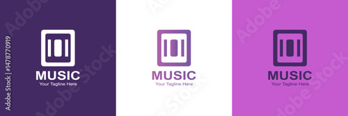 Music Logo Pack – Play Button Style