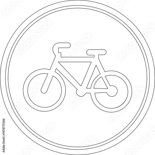 Highway sign line art icon .Road sections of different shapes.Different icon of highway sign.containing vehicle, car, road, highway, arrow, side and more vector design.Solid icons vector collection.