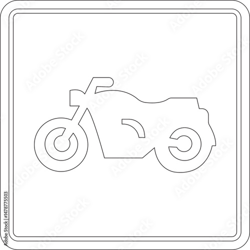 Highway sign line art icon .Road sections of different shapes.Different icon of highway sign.containing vehicle, car, road, highway, arrow, side and more vector design.Solid icons vector collection.