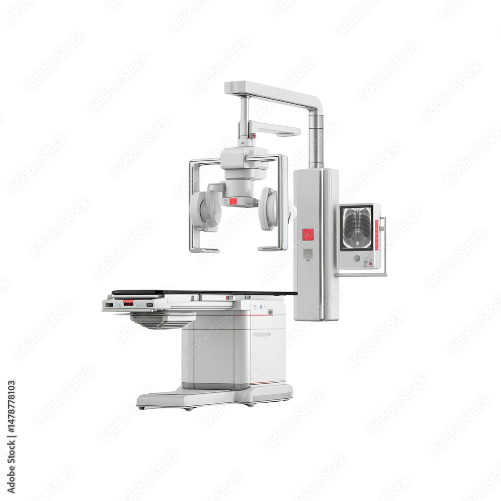 Fototapeta premium Advanced Digital Radiography System Modern Medical Imaging Technology